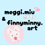 Logo von Finnyminny.arts & Meggi.miu.arts